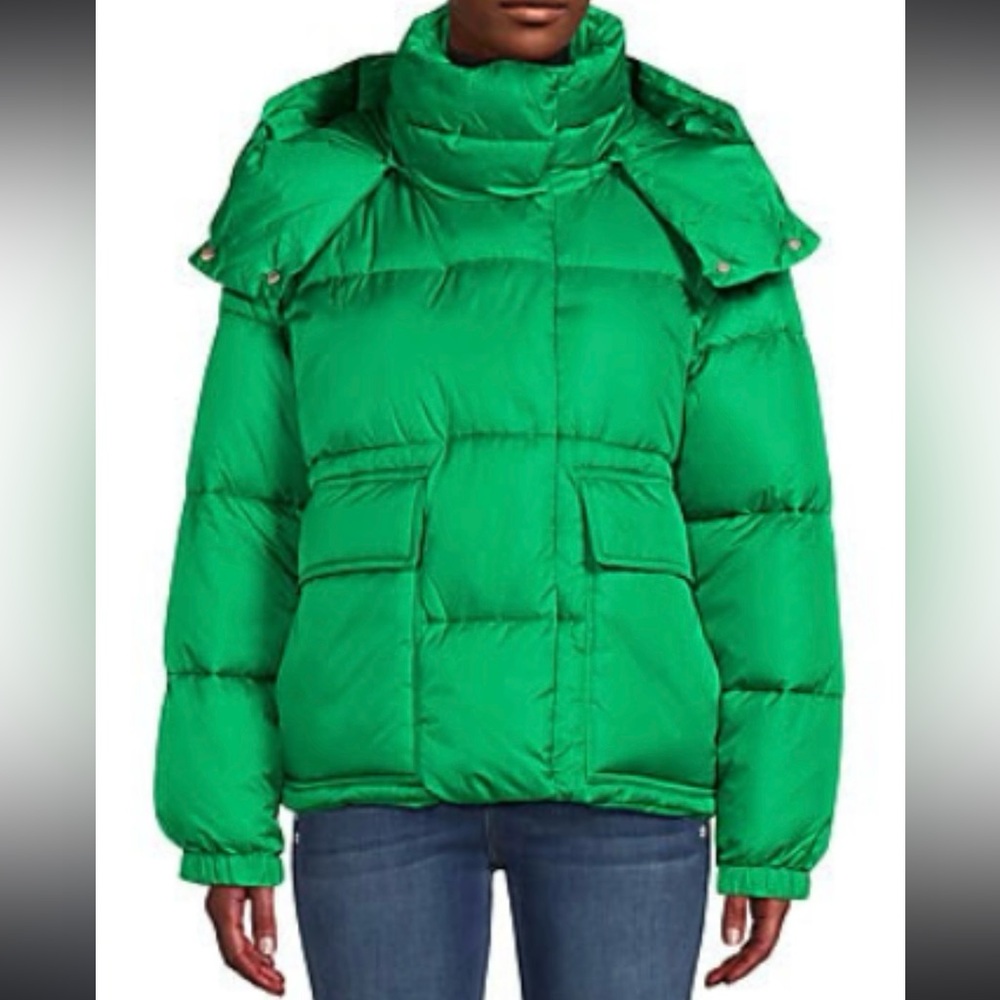 NVLT Green Puffer Jacket